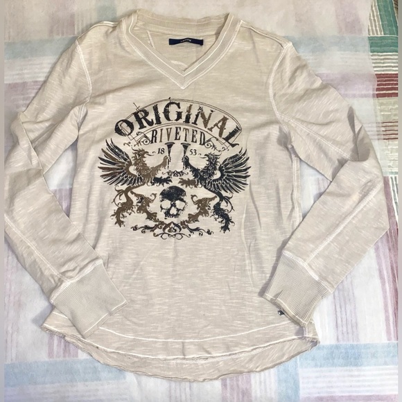 Original Riveted Graphic Long Sleeve Shirt. Levi’s - Picture 1 of 8